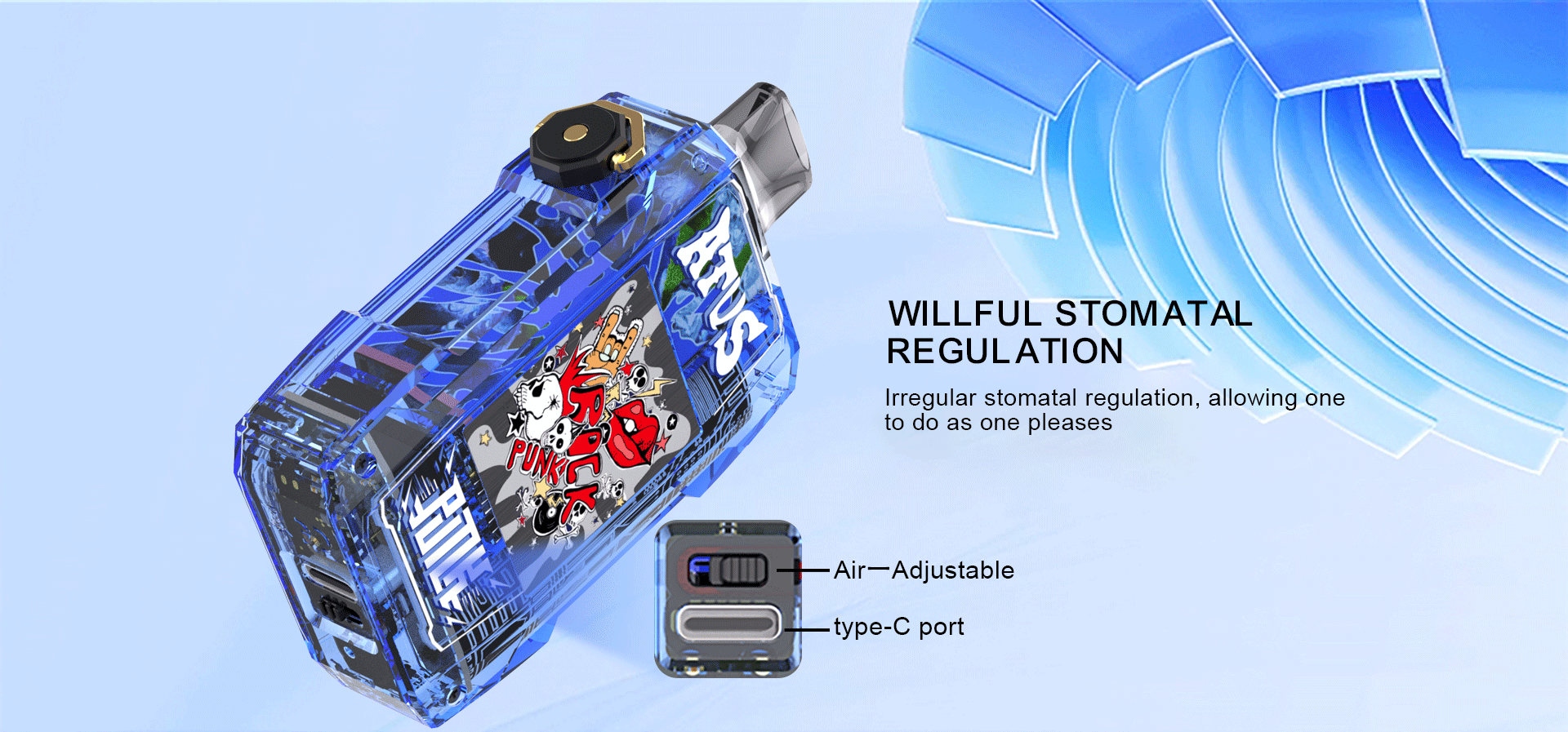 DE022-Vape desechable de 25000 bocanadas de 28 ml con pantalla táctil recargable y flujo de aire ajustable ATVS Vape
